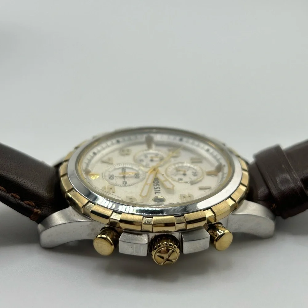 Fossil Dean FS4788 Men's Stainless Steel Analog Dial Quartz Watch 582
